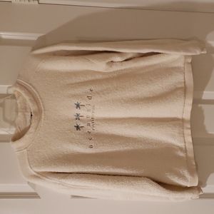 PAWW ACTIVE WEAR TERRYCLOTH SWEATSHIRT IN SIZE S